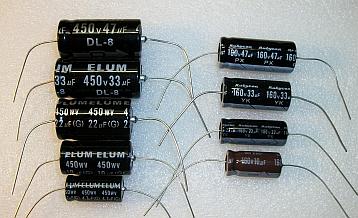 Axial
                                                          Electrolytic
                                                          Capacitors