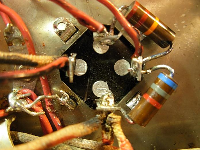 Replacing a selenium rectifier with a silicon diode lasopabirthday